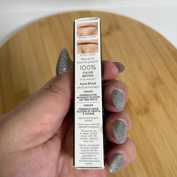 bareMinerals Strength & Length Serum Infused Brow Gel Taupe 5 mL 0.16 oz Vegan - Picture 4 of 5